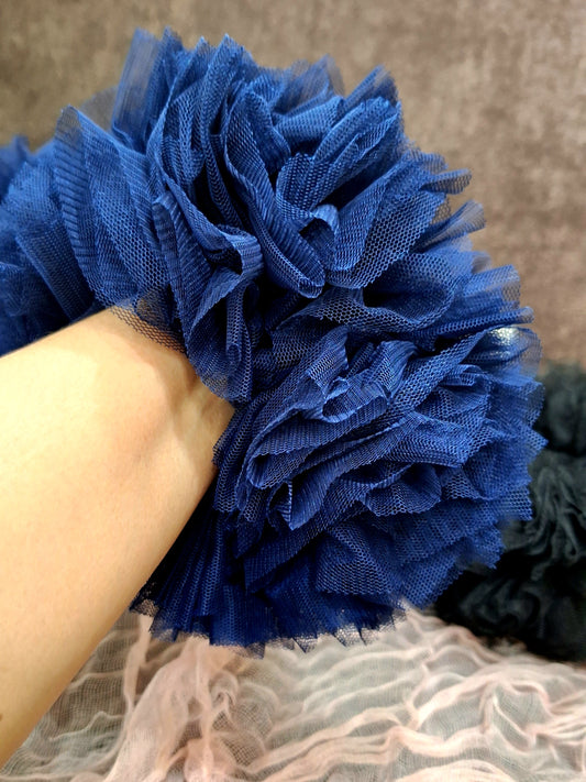 Puffy Scrunchie - Blue
