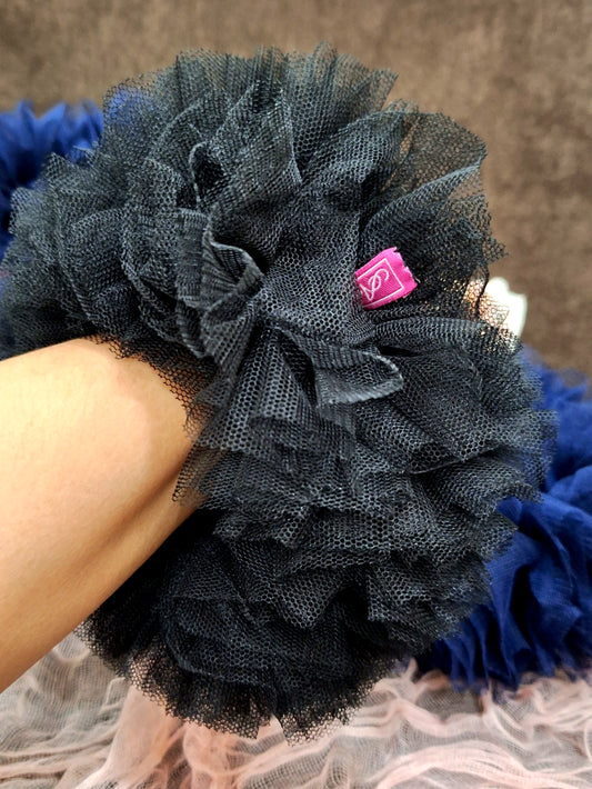 Puffy Scrunchie - Black