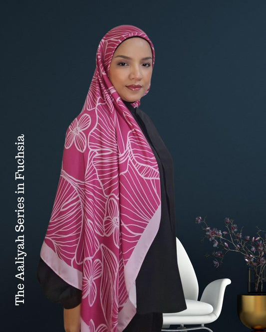 Aaliyah in Fuchsia