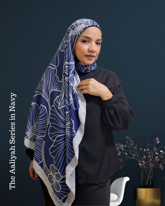 Aaliyah in Navy